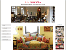 Tablet Screenshot of lagoccia.it